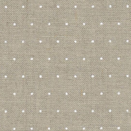 **〔Acufactum〕　A-321-3281-1399　麻布 / ドット / natural-white