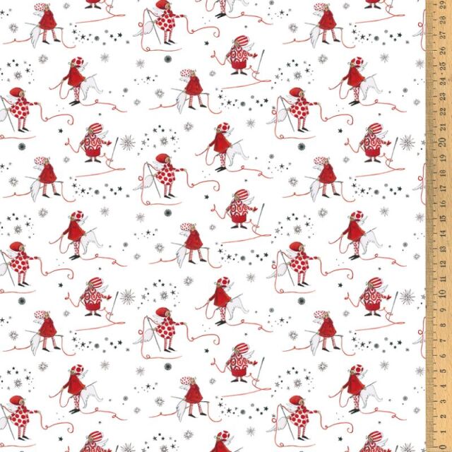 **〔Acufactum〕　A-3523-2005　コットン生地 / 糸の天使