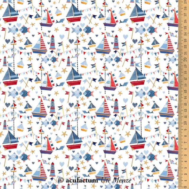 **〔Acufactum〕　A-3523-796　生地 / ヨット