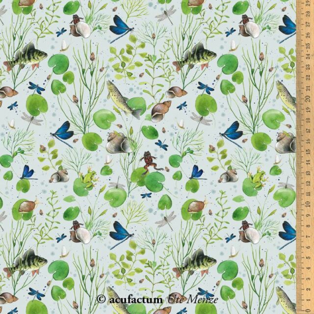 **〔Acufactum〕　A-3523-801　生地 / 川に沿って