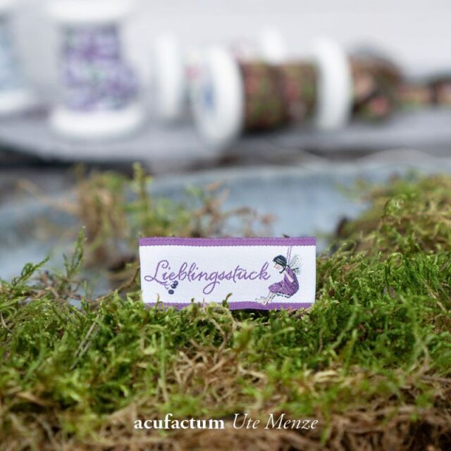 **〔Acufactum〕　A-35325　織ラベル / エルダーベリー