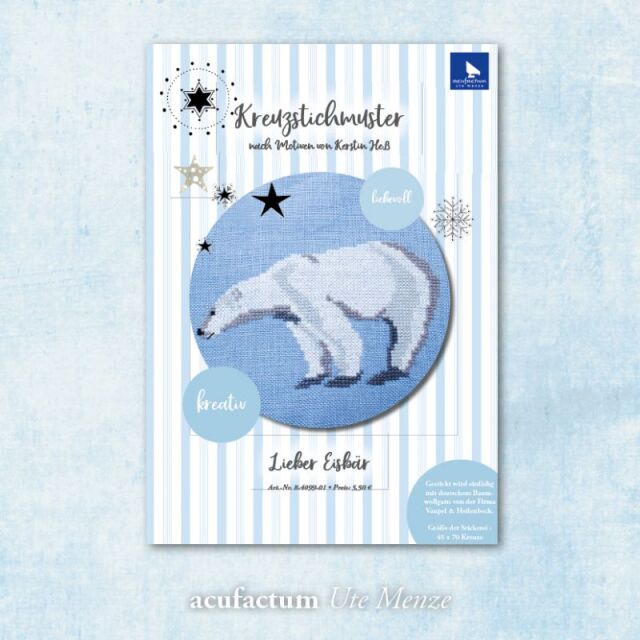 **〔Acufactum〕　図案 / A-4-4099-01 / Dear Polar Bear