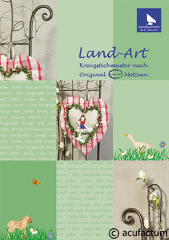 〔Acufactum〕　図案集　A-4070　 Land-Art
