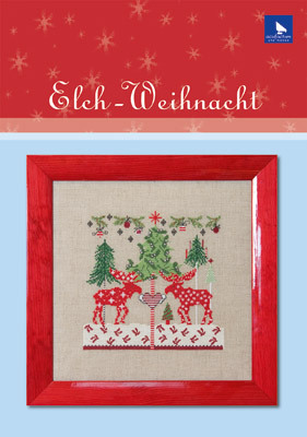 **〔Acufactum〕　図案　A-82163　Elch-Weihnacht
