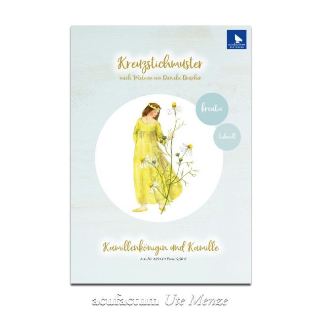 **〔Acufactum〕　図案 / A-82914 /  Kamillenkonigin und Kamille 　＜メーカー在庫限りで廃番＞