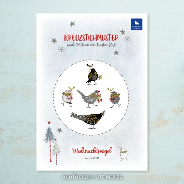 **〔Acufactum〕　図案 / A-82957 / Weihnachtsv&ouml;gel