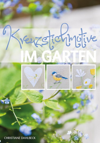 〔Fingerhut〕　図案集　B-122　IM GARTEN　【在庫あり】＜右下に少し折れがありますことをご了承ください＞