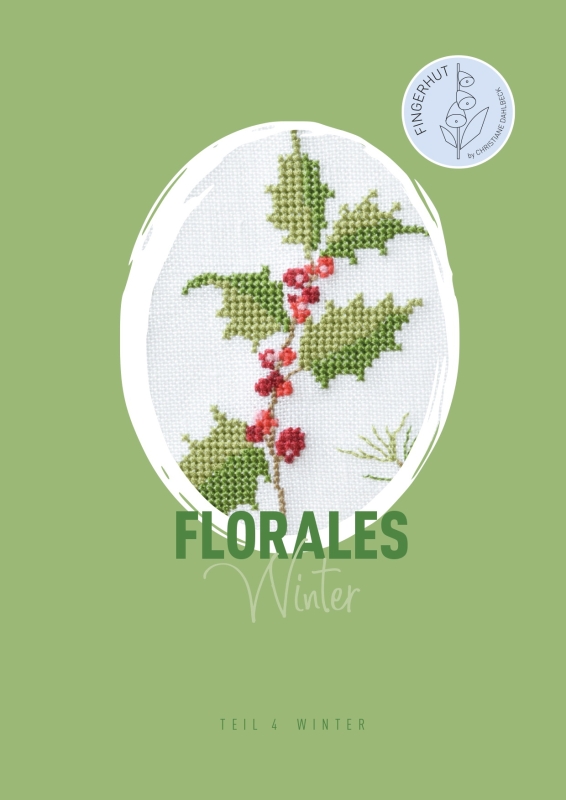 *〔Fingerhut〕　図案集　B-148　Florales Teil 4 - Winter　＜11月中旬入荷予定＞