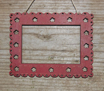 〔The Bee Company〕　ミニウッドフレーム / TBCR-3 / レッド　【即日発送可】