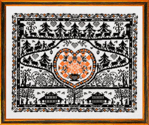 〔Eva Rosenstand〕　刺繍キット　E12-495