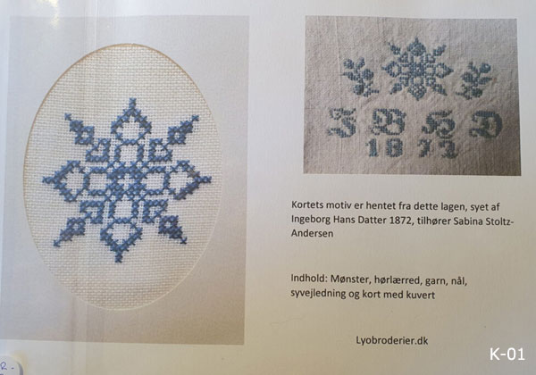 〔Lyo broderier〕　刺繍キット　Lyo-K