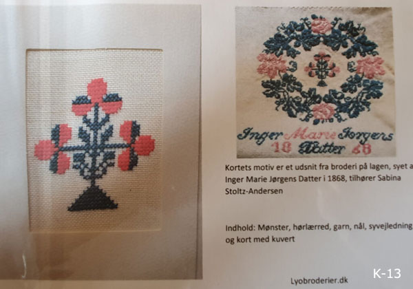 〔Lyo broderier〕　刺繍キット　Lyo-K