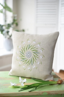 **〔Fingerhut〕　V-1016-sd　クッションカバー　/　30ｘ30cm