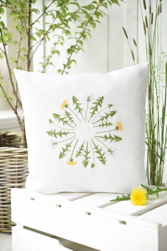 Fingerhut〕 V-1110 クッションカバー / 40x40cm Stitch House
