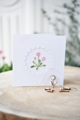 〔Fingerhut〕　V-1168　フレームカード / デイジー　【即日発送可】