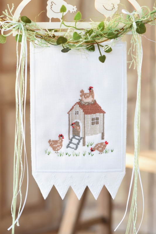 **〔Fingerhut〕　V-1315　ペナント / 12 x 20 cm