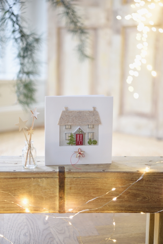 **〔Fingerhut〕　V-1386　フレームカード / フェルトの家