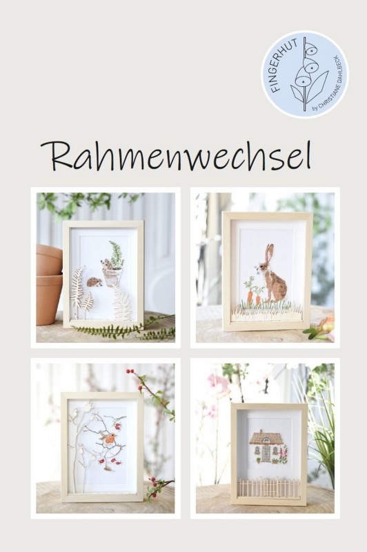 〔Fingerhut〕　L-132　図案集　Rahmenwechsel 【在庫あり】