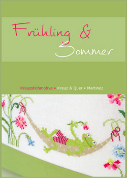 〔Kreuz＆Quer〕　図案集　L001-16　Friuhling & Sommer 【在庫あり】