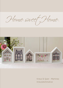 〔Kreuz＆Quer〕　図案集　L002-15　Home sweet Home 【在庫あり】