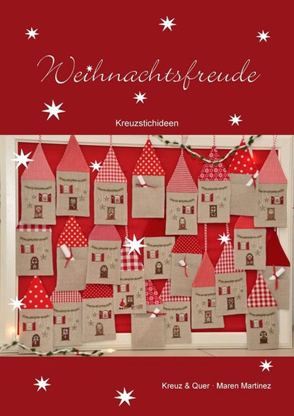 〔Kreuz＆Quer〕　図案集　L003-12　Weihnachtsfreude 【在庫あり】