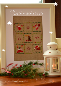 〔Kreuz＆Quer〕　図案集　L004-11　Weihnachtszeit 【在庫あり】