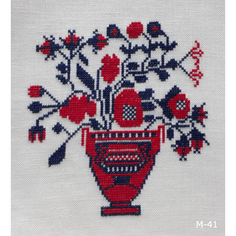 〔Lyo broderier〕　図案　Lyo-M