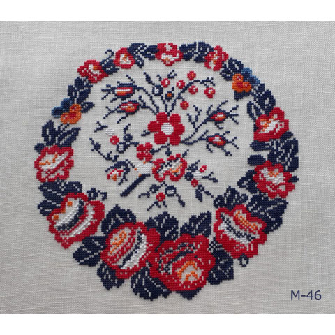 〔Lyo broderier〕　図案　Lyo-M