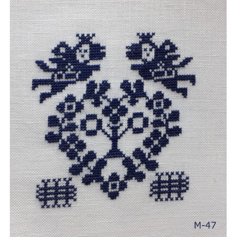 〔Lyo broderier〕　図案　Lyo-M