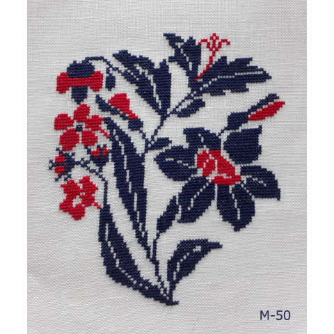 〔Lyo broderier〕　図案　Lyo-M