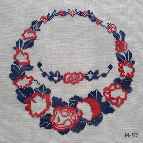 〔Lyo broderier〕　図案　Lyo-M