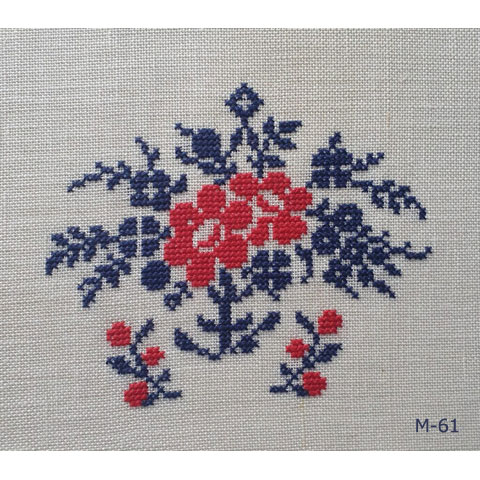 〔Lyo broderier〕　図案　Lyo-M