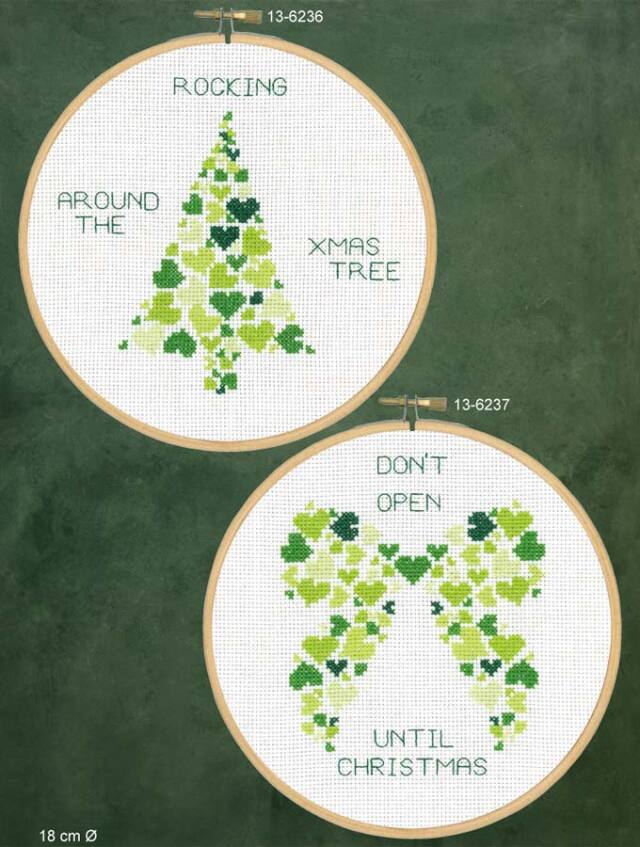 〔Permin〕　刺繍キット（P13-6236/13-6237)　<Happy Point 5倍>