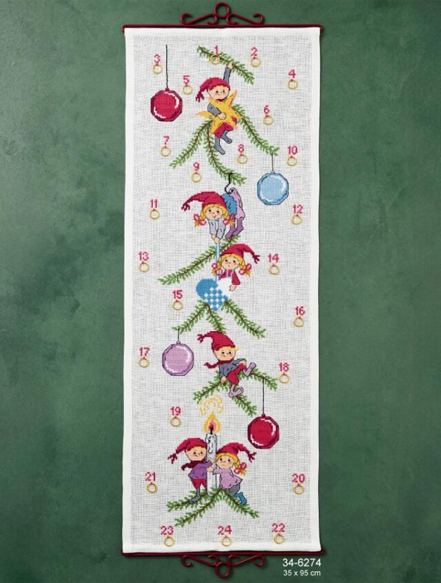 〔Permin〕　刺繍キット　P34-6274　<Happy Point 5倍>