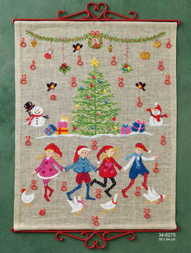 〔Permin〕　刺繍キット　P34-6275　<Happy Point 5倍>