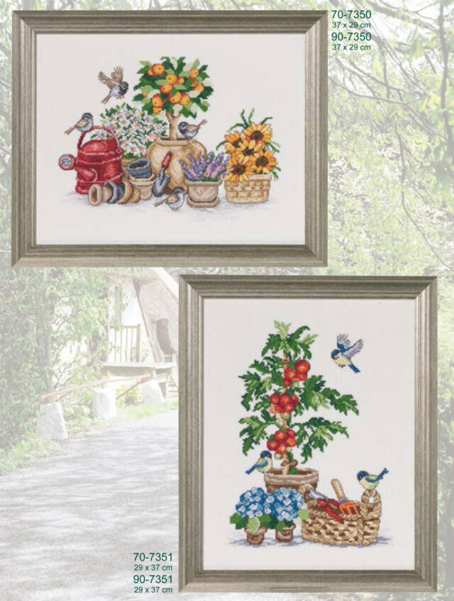 Permin〕 刺繍キット P83-5000/83-5001/83-5003/83-5004 Stitch House