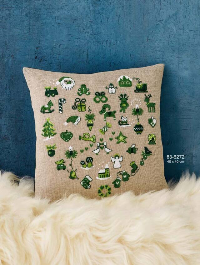 〔Permin〕　刺繍キット　P83-6272　<Happy Point 5倍>