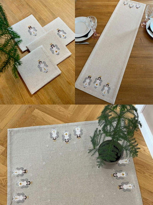 〔Pomp Stitch〕　刺繍キット　(PS-2028-6/2030-4/2038-3)