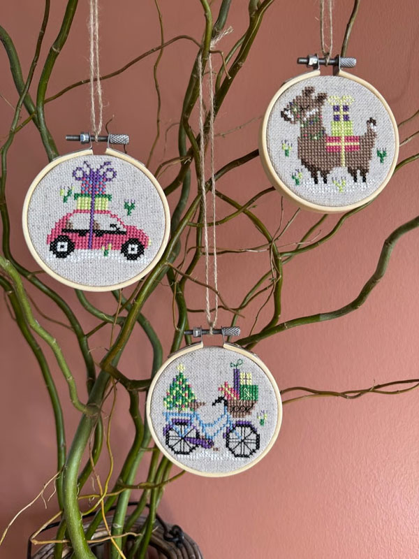 〔Pomp Stitch〕　刺繍キット　(PS-2046-1_2046-2)/＃ 2046-1　クレイジー