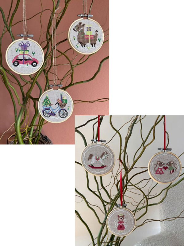 〔Pomp Stitch〕　刺繍キット　(PS-2046-1_2046-2)