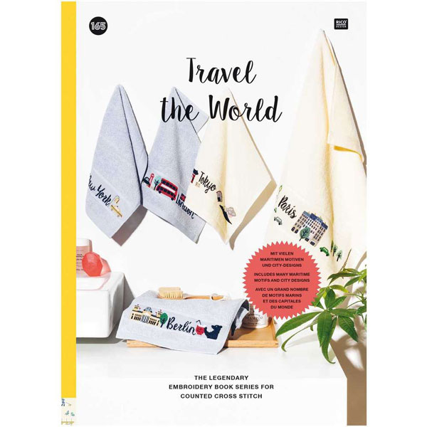 **〔Rico Design〕　図案集　No.165　Travel the world　＜お取り寄せ＞