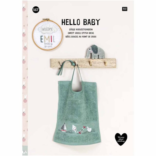 〔Rico Design〕　図案集　No.167　Hello Baby