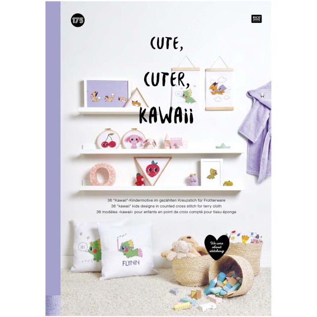 〔Rico Design〕　図案集　No.175　Cute, Cuter, Kawaii