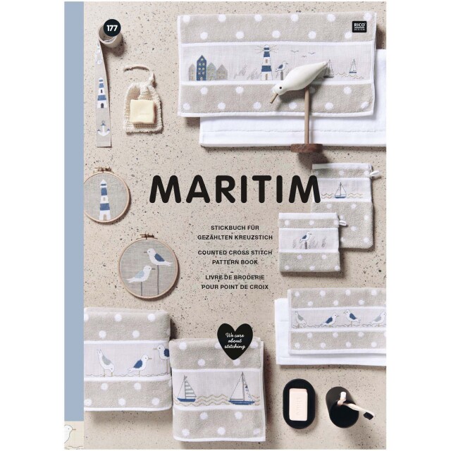 〔Rico Design〕　図案集　No.177　MARITIM