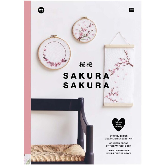 〔Rico Design〕　図案集　No.178　SAKURA SAKURA