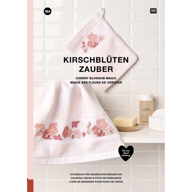 **〔Rico Design〕　図案集　No.184　Kirschblutenzauber　＜お取り寄せ＞
