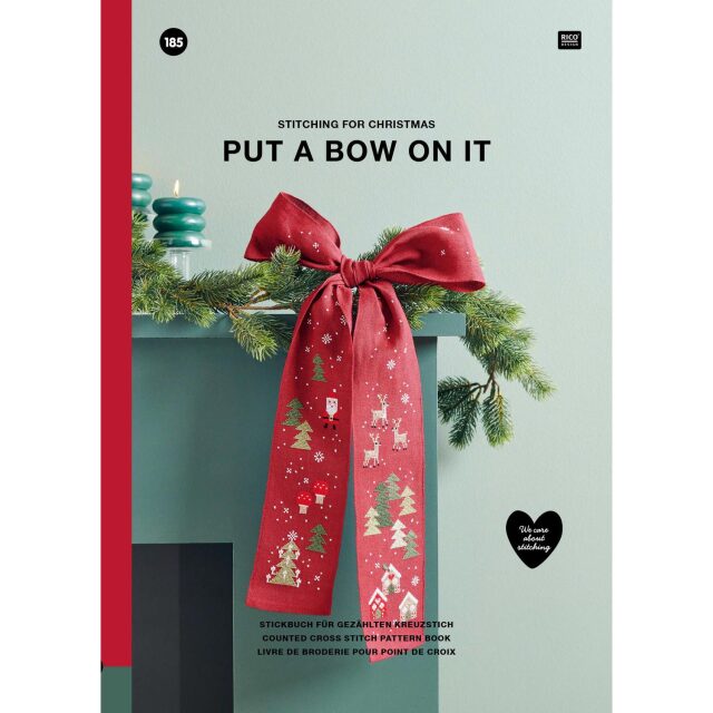 **〔Rico Design〕　図案集　No.185　Put a Bow on It　＜お取り寄せ＞
