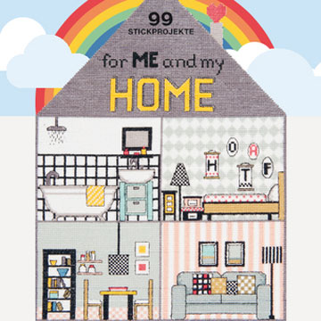 〔Rico Design〕　図案集　99 Stickprojekte for Me and my HOME