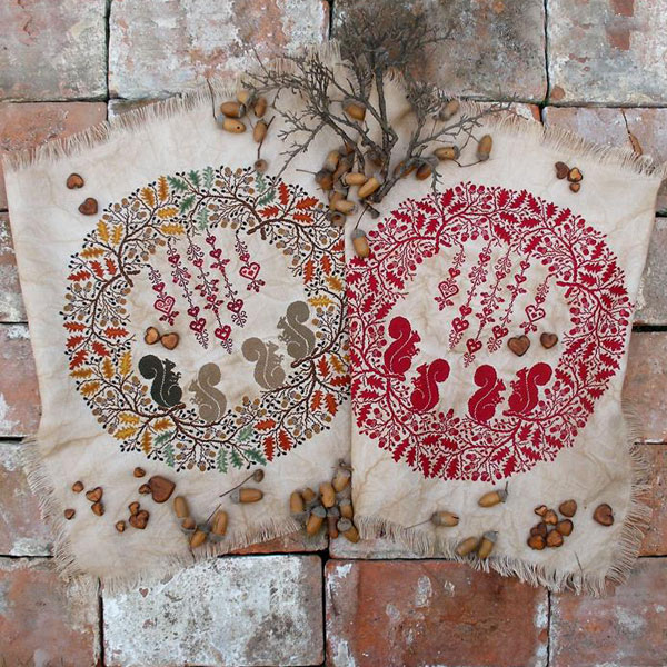 **〔Renato Parolin〕　図案　RP-1106　Due per due