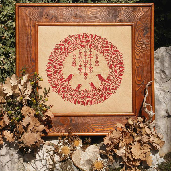 **〔Renato Parolin〕　図案　RP-1108　Uniti nella gioia